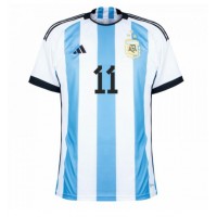 Argentina Angel Di Maria #11 Hjemmedrakt VM 2022 Kortermet